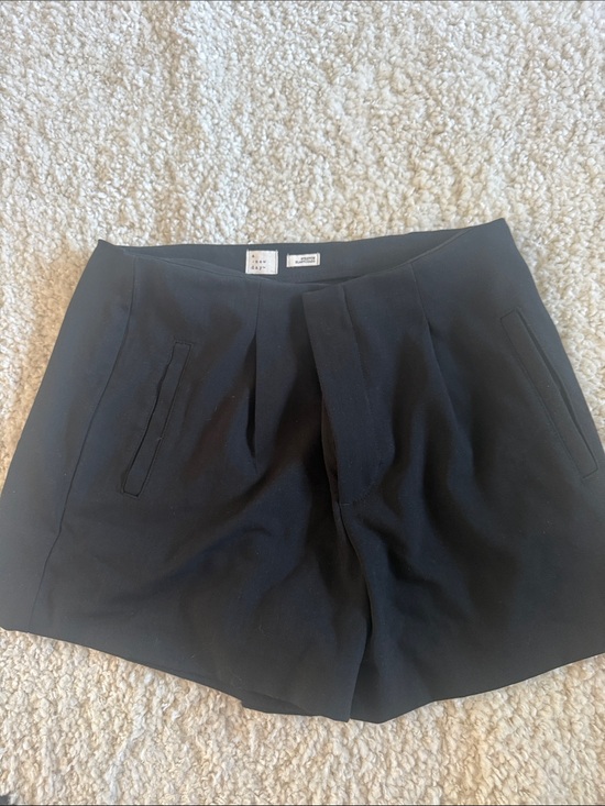 a new day Pants - a new day Black High-Waist Tailored Shorts